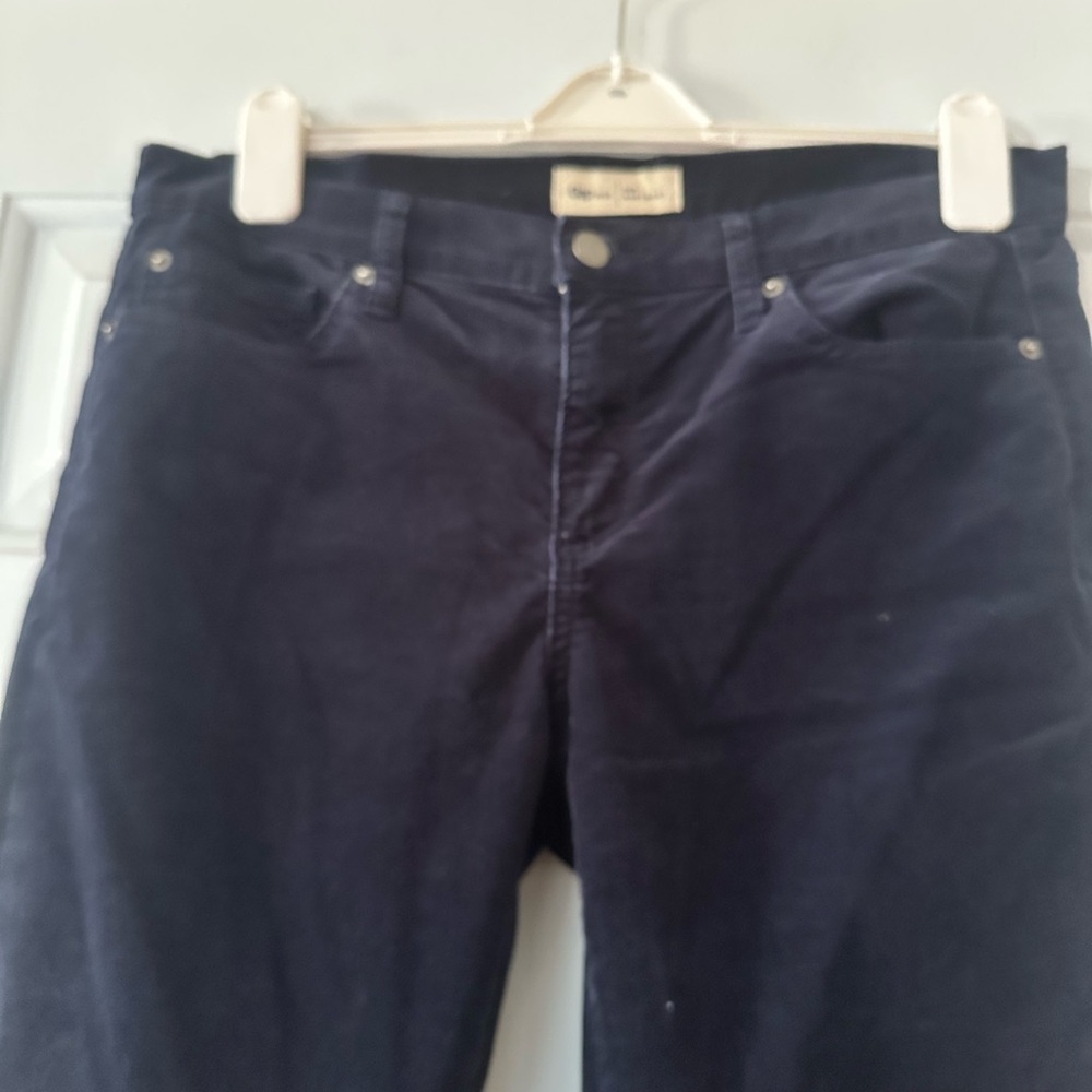 Gap Corduroy Navy Boot Cut‎ pants. Size 31R. - Picture 6 of 11